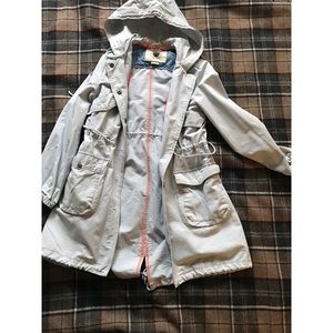 Anthropologie Hooded Field Coat